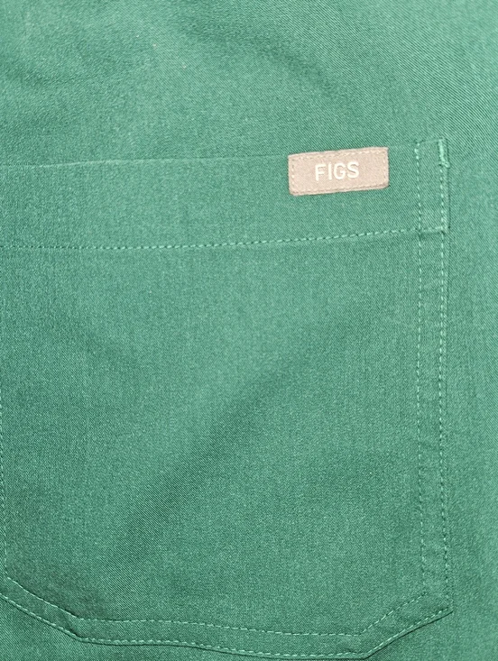 EUC Large Men's Hunter Green Figs Cairo cargo Scrub Pants. - Picture 3 of 6